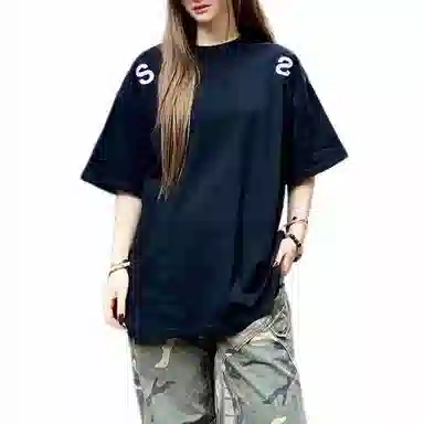 COMOWA Basic Embroidered Tee