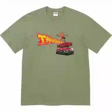 Supreme x THRASHER Back Tail Tee