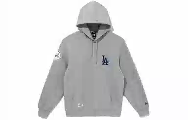 New Era x MLB Hoodie Grey
