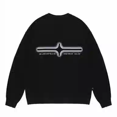 BJHG Lucky Star Knit Fleece Sweatshirt