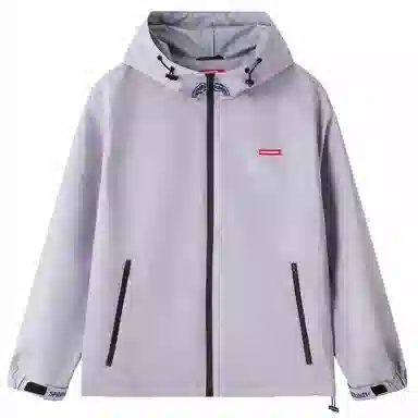 SPRAYGROUND Shark Logo Waterproof Hoodie Jacket