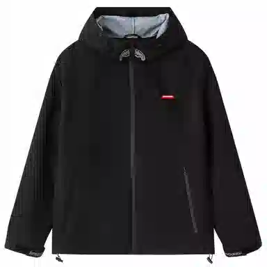 SPRAYGROUND Shark Logo Waterproof Hoodie Jacket