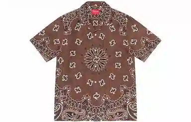 Supreme Bandana Silk Shirt