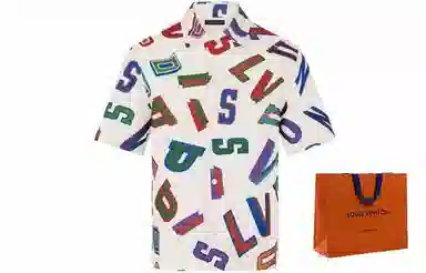 Louis Vuitton x NBA Basketball Print Shirt White
