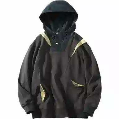 A SQUARE ROOT Retro Half-Zip Sweatshirt