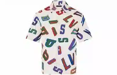 Louis Vuitton x NBA Basketball Print Shirt White