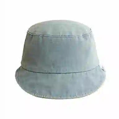 浪莎 前长后短牛仔休闲百搭遮阳防晒宽檐大头围显脸小太阳 棉 渔夫帽 男女同款情侣款