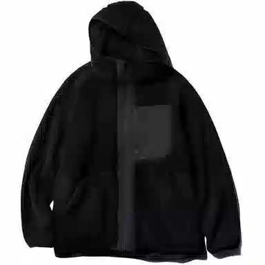 UNIQLO x White Mountaineering FW23 Fleece Jacket Black
