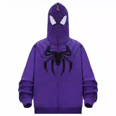 KAKAZZY Spider Embroidered Hoodie