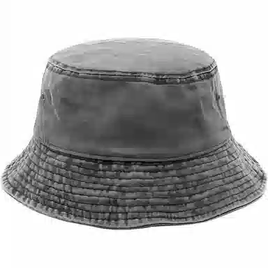 杨同学 做旧水洗 牛仔户外防晒 遮阳帽 潮韩版百搭 日系纯色 短盆帽 棉 渔夫帽 男女同款情侣款