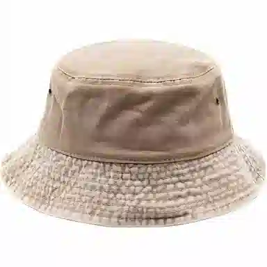 杨同学 做旧水洗 牛仔户外防晒 遮阳帽 潮韩版百搭 日系纯色 短盆帽 棉 渔夫帽 男女同款情侣款