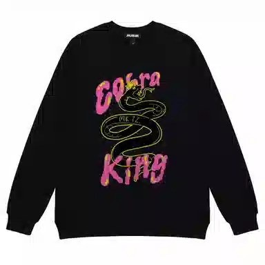 MK Monkey King Cobra King Sweatshirt Black
