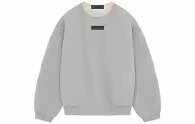 Fear of God Essentials SS24 Crewneck Sweatshirt Light Heather Grey
