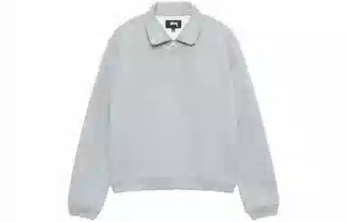Stussy Half Zip Mock Neck Sweatshirt