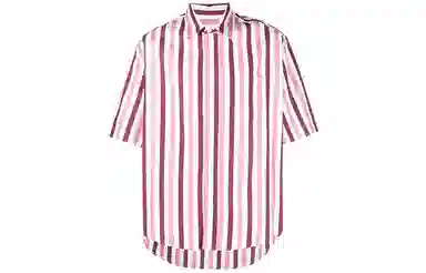 AMIPARIS SS22 Colorblock Striped Shirt