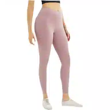 欧迪芬  九分裤轻盈柔顺运动舒适收腰吸湿排汗柔软简约优雅  瑜伽长裤  女款