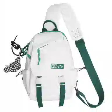 恒源祥 韩版时尚通勤 尼龙 胸包 男女同款情侣款 多色