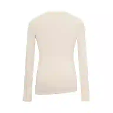 Three Quarters Henry Collar Slim Fit Long Sleeve Tee