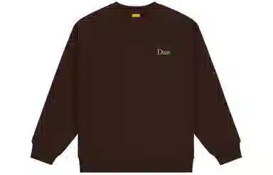 Dime MTL SS24 Pullover Sweatshirt Brown