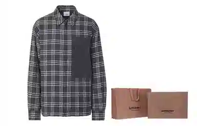 Burberry Patchwork Check Shirt