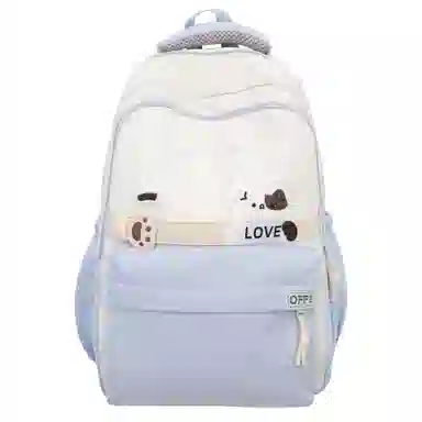 彤彤兔 休闲百搭背包高颜值 尼龙 双肩包 常规 女款 黑色/卡其色/粉色/紫色/蓝色