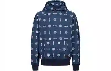 EVISU Denim Blue Hoodie