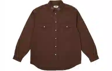 PALACE SS24 FLEXUS SHIRT NICE BROWN