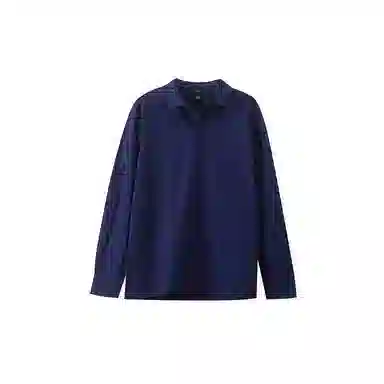 我是大卫 日系透气百搭宽松休闲长袖衬衫 男女同款