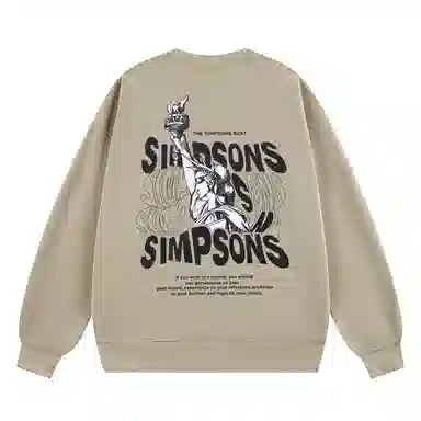 The Simpsons Statue of Liberty Bart Sweatshirt