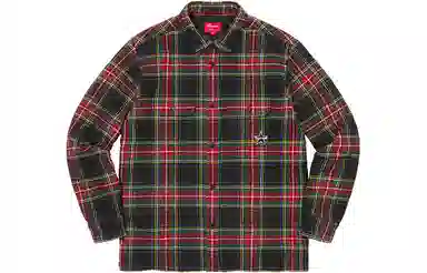 Supreme FW21 Week 12 Quilted Plaid Flannel Shirt