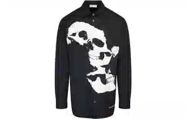 Alexander McQueen Skull Camo Long Sleeve Shirt