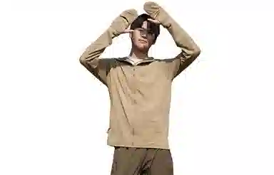 木林森 连帽百搭纯色舒适长袖防晒服 男女同款