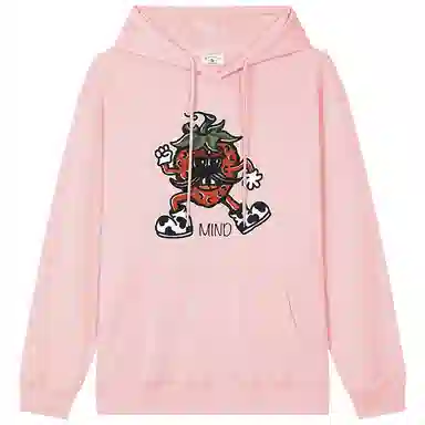 MIND ERROR Strawberry Hoodie