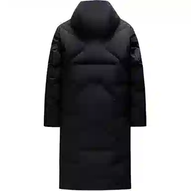 Anta Champion All-Weather Long Down Jacket Black