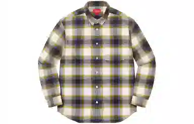 Supreme Brushed Plaid Flannel Shirt