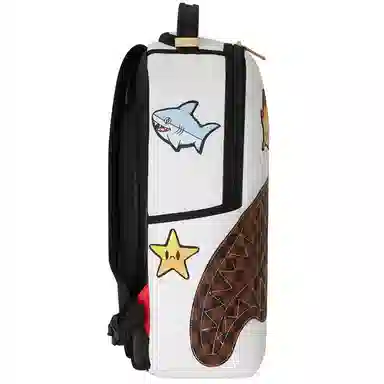 SPRAYGROUND Shark Mouth Checkered Backpack