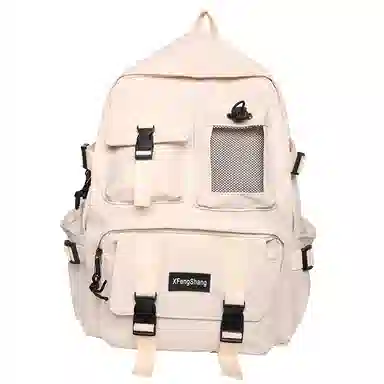 彤彤兔 韩版大容量高级感百搭 尼龙 双肩包 男女同款情侣款 多色