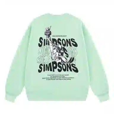 The Simpsons Statue of Liberty Bart Sweatshirt
