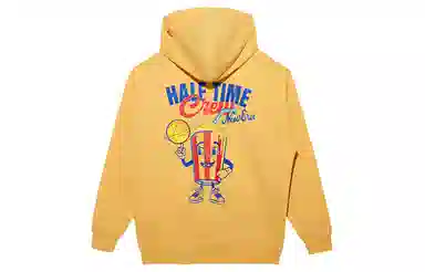 New Era FW22 Printed Hoodie Yellow