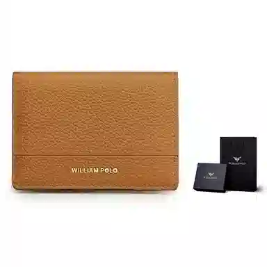 WilliamPOLO Slim Leather Wallet