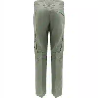 Stone Island Logo Badge Cargo Pants Light Green