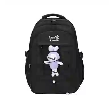 彤彤兔 背包简约学院风书包 尼龙 双肩包 常规 女款 多色