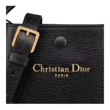 Dior Signature Bucket Bag Black