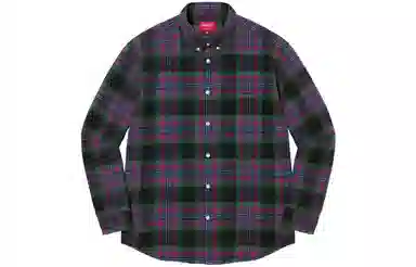 Supreme Brushed Plaid Flannel Shirt