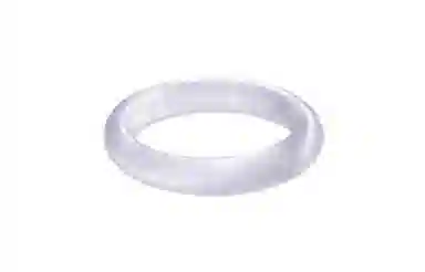 百利金 白月光 国潮新中式典雅气质清冷感 小众设计 一步一响 汉服旗袍手饰 玻璃猫眼 手镯 男女同款情侣款