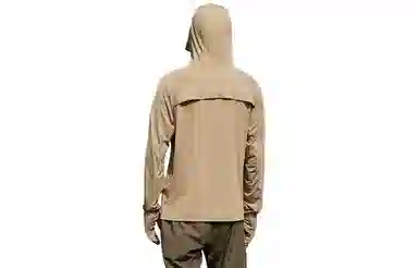 木林森 连帽百搭纯色舒适长袖防晒服 男女同款