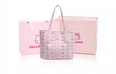 MESUCA x Hello Kitty kitty PU Tote