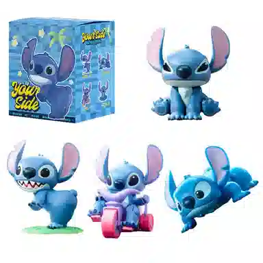 九木杂物社 史迪奇 在身边系列 手办公仔 盲盒类 单个随机