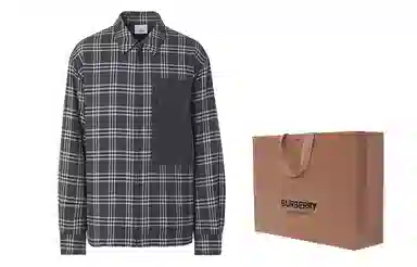 Burberry Patchwork Check Shirt