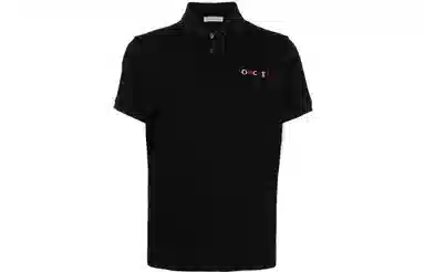 Moncler Polo Shirt Black